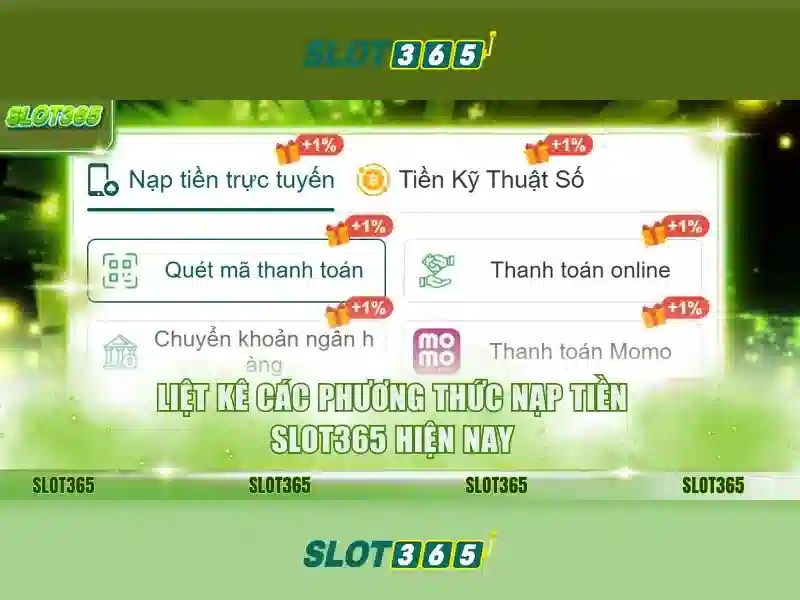 Slot365: Đánh Giá và Trải Nghiệm Slots Trực Tuyến