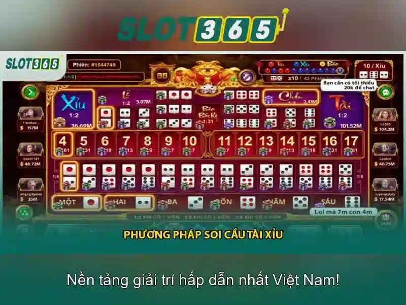 Slot365: Trải nghiệm máy xèng trực tuyến uy tín và thú vị