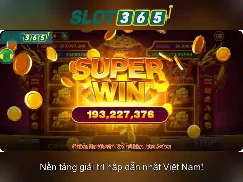 Slot365: Trải nghiệm máy đánh bạc trực tuyến đa dạng