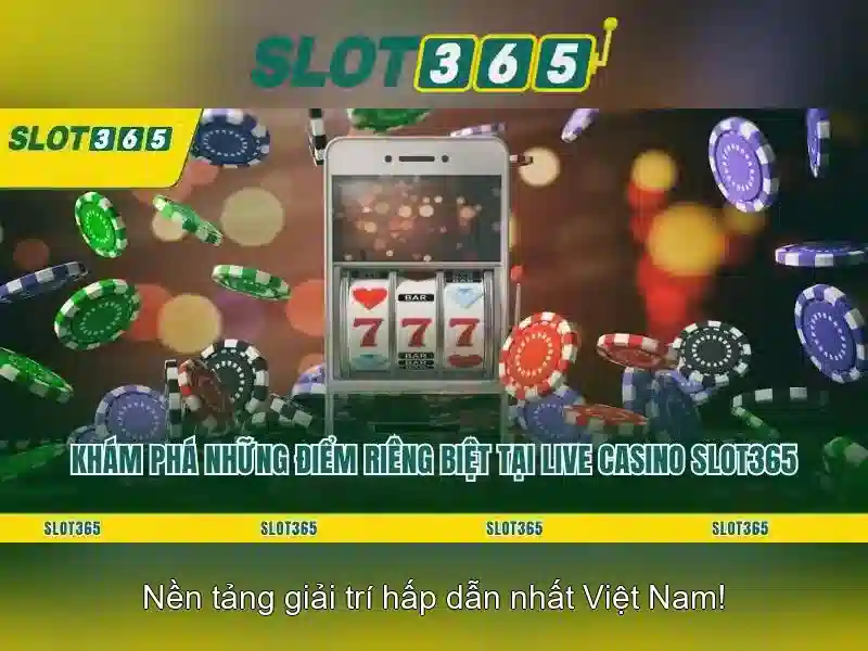 Slot365 - Nền tảng chơi slot trực tuyến uy tín tại Việt Nam