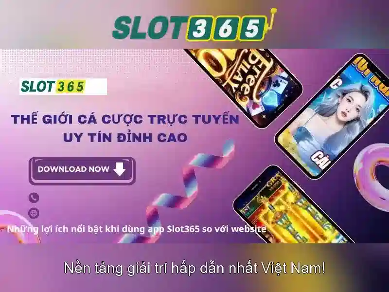 Tiện ích và trò chơi có mặt trên Slot365