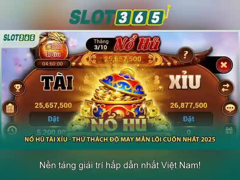 slot365 - tổng quan và trải nghiệm chơi slot trực tuyến